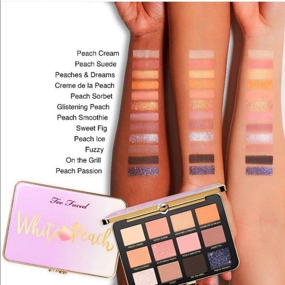 ⚠️ PRICE FIRM FOR SALE⚠️ 🆕🍑 WHITE PEACH Palette - Picture 2 of 6